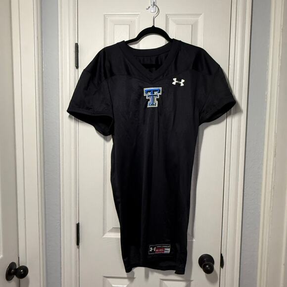Under Armour Texas Tech Football Jersey Black Size MD Authentic Game Practice - Picture 2 of 9